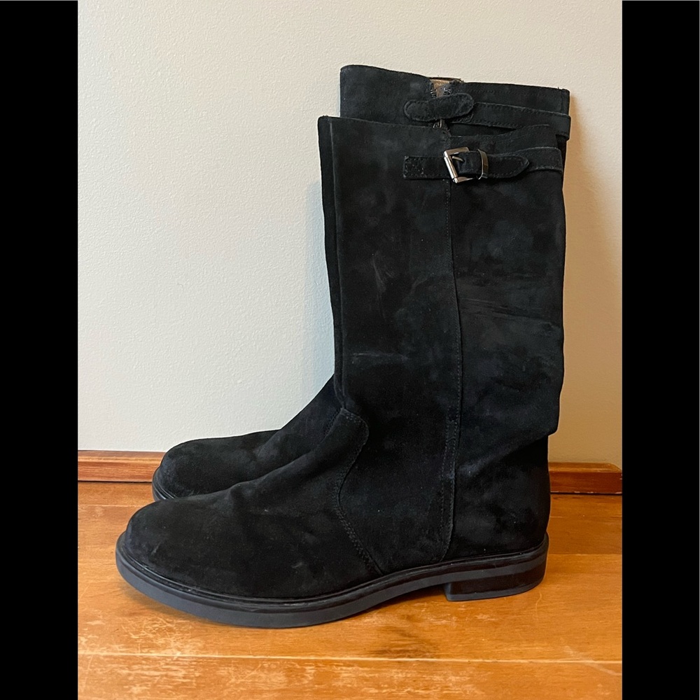 Lands End Suede Girls Tall Boots